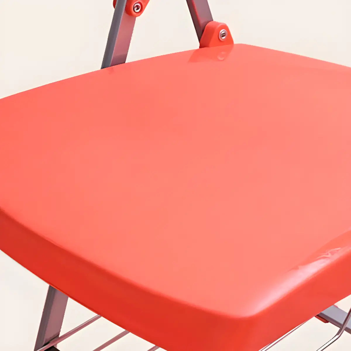 Modern Foldable Conference Black Polymer Office Chair Image - 18