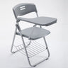 Modern Foldable Conference Black Polymer Office Chair Image - 7