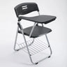 Modern Foldable Conference Black Polymer Office Chair Image - 8