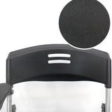 Modern Foldable Plexiglass Office Chairs Multi Color Image - 14