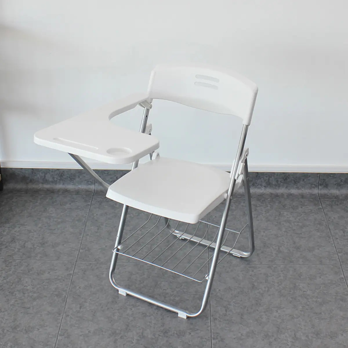 Modern Foldable Plexiglass Office Chairs Multi Color Image - 2
