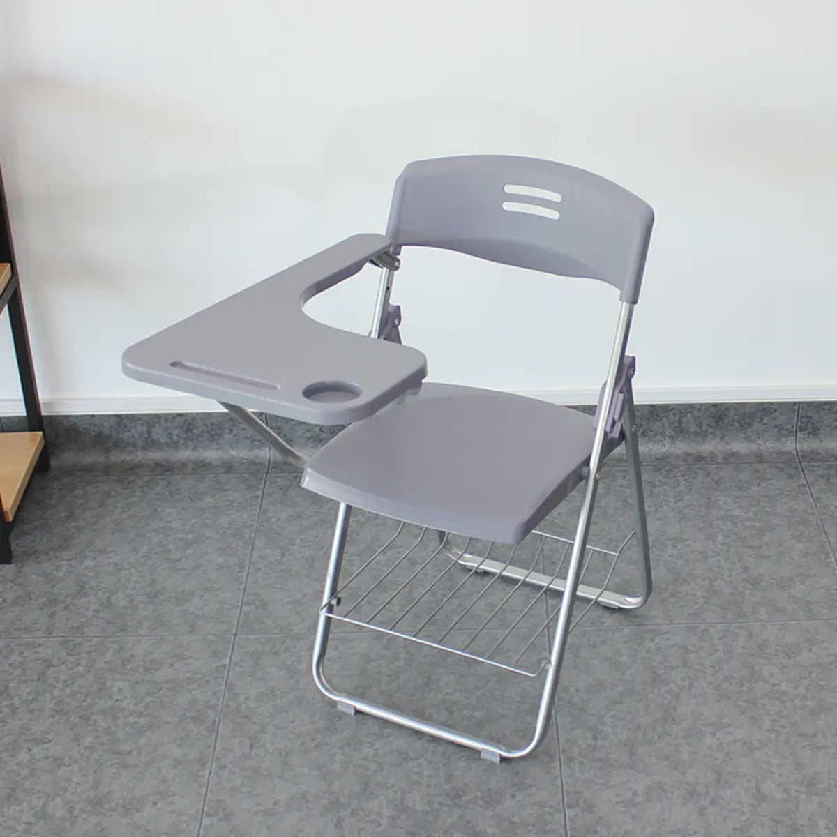Modern Foldable Plexiglass Office Chairs Multi Color Image - 5