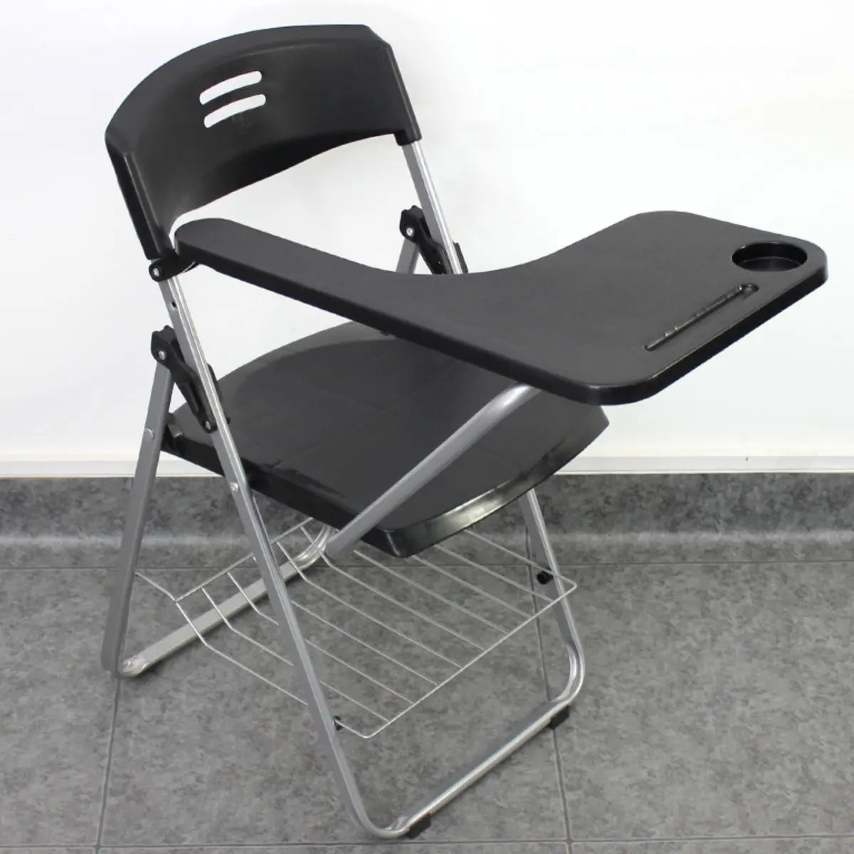 Modern Foldable Plexiglass Office Chairs Multi Color Image - 6