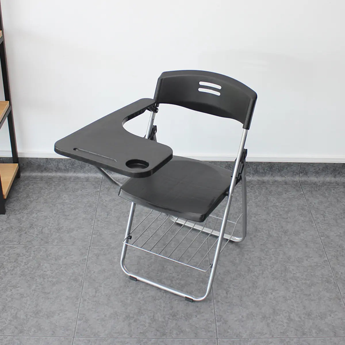 Modern Foldable Plexiglass Office Chairs Multi Color Image - 7