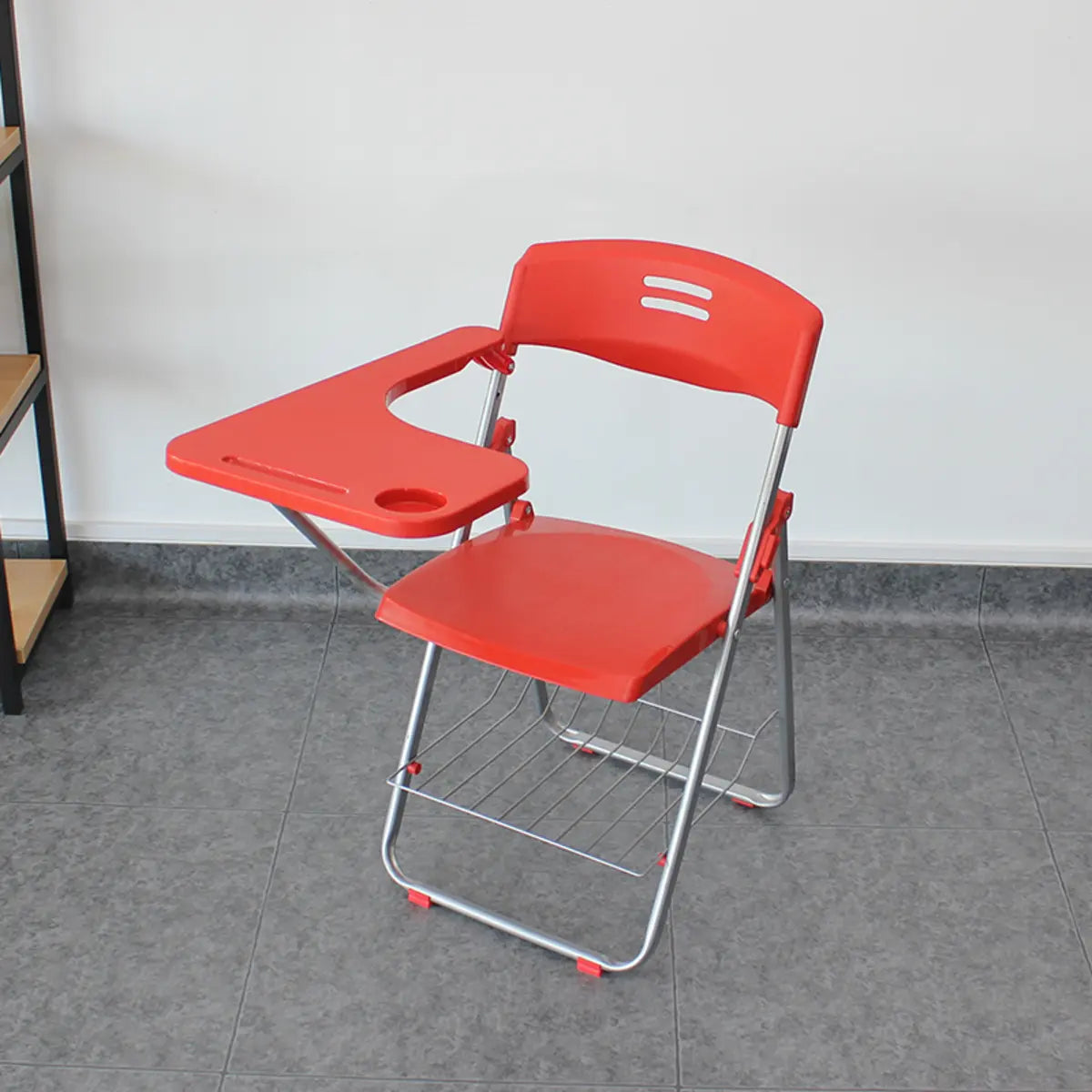 Modern Foldable Plexiglass Office Chairs Multi Color Image - 9