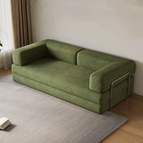 Modern Frameless Corduroy Compressed Modular Sofa in a Box Image - 4