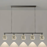 Stylish Gold Geometric Pendant Light Kitchen Island Image - 11