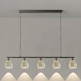 Stylish Gold Geometric Pendant Light Kitchen Island Image - 12