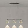 Stylish Gold Geometric Pendant Light Kitchen Island Image - 5
