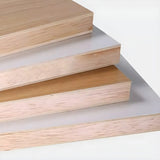 Modern Glass Doors White Vertical Wood Storage Bookcase Image - 10
