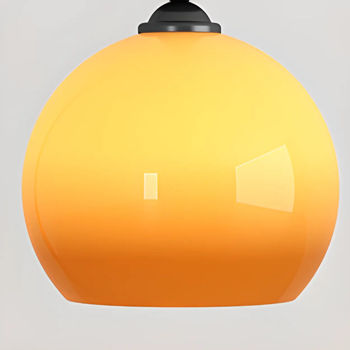 Modern Globe Glass Arc Floor Lamp with Side Table & USB Port Image - 8