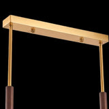 Modern Globe Glass Pendant Light Kitchen Gold Large 3-Bulb Image - 6