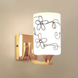 Modern Gold Cylindrical Vanity Light Fixture Image - 12