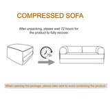 Modern Green Corduroy Compressed Modular Sofa in a Box Image - 6