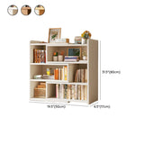 Modern Horizontal Rectangle Closed Wooden Bookcase Image - 28