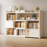 Modern Horizontal Rectangle Closed Wooden Bookcase Image - 6