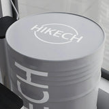 Modern Industrial Steel Drum Counter Height Bar Table for Cafe Image - 6