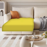 Modern L-Shape Fabric Living Room Beige Large Sofa Image - 7