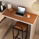 Modern L-Shaped Extendable Bar Table with Storage Image - 7