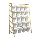 Modern Ladder Metal Indoor Large Plant Stands Gold Image - 16