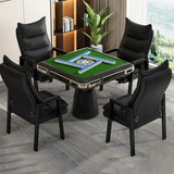 Modern Leather Black Ergonomic Waterproof Office Chair Image - 13