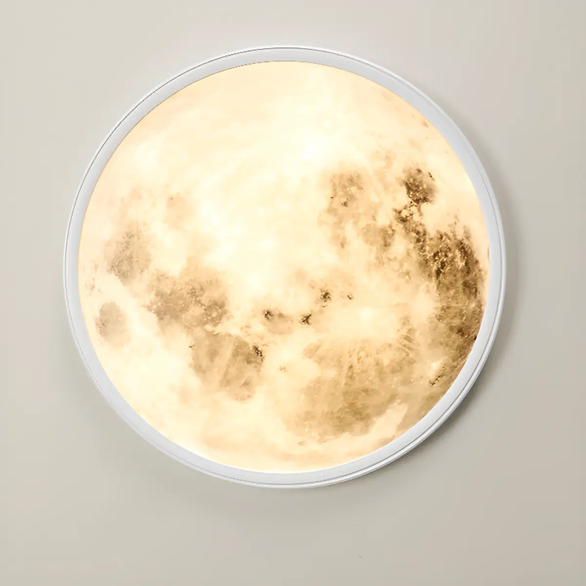Modern LED Geometric Acrylic White Ceiling Light Image - 10