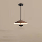 Modern Led String Pendant Light Wood and Black  Image - 9