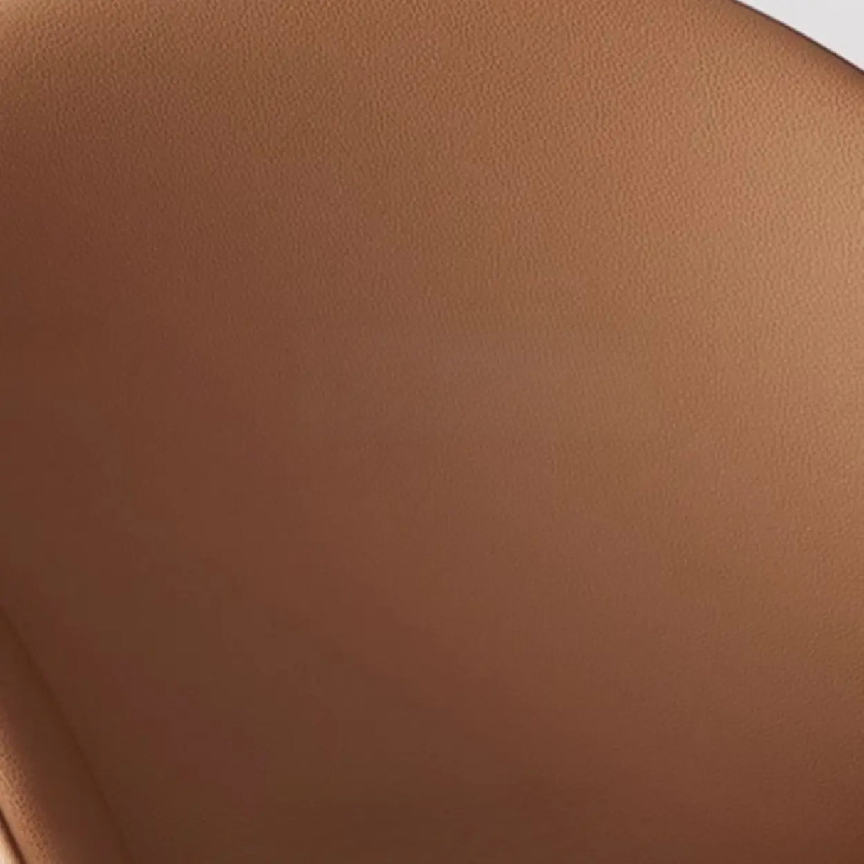 Modern Low Back Leather Upholstered Accent Dining Chair Image - 5