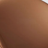 Modern Low Back Leather Upholstered Accent Dining Chair Image - 5