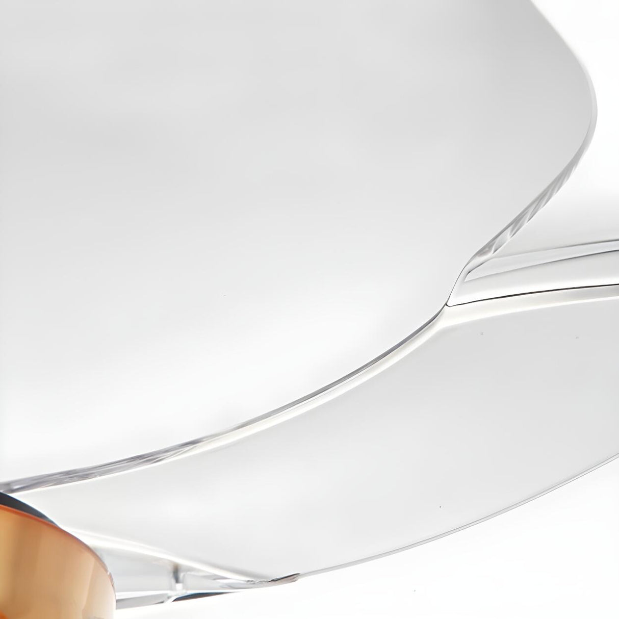 Modern Luxury Crystal Gold Bowl Ceiling Fan with Light Image - 8