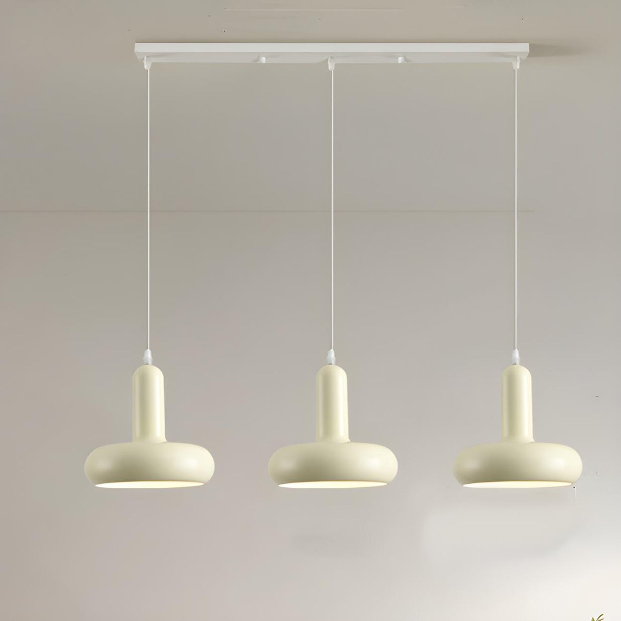 Modern Macaron Geometric Dining Room Pendant Light Image - 9