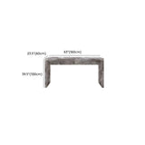 Modern Marble Kitchen Island Counter Height Bar Stool Image - 13