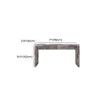 Modern Marble Kitchen Island Counter Height Bar Stool Image - 14