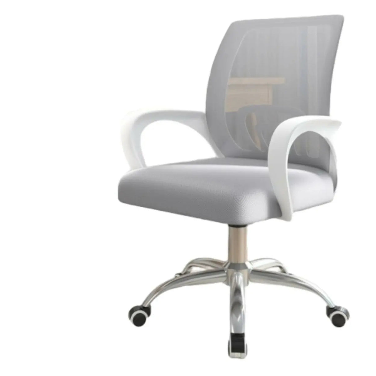 Modern Mesh Back Adjustable Black Office Task Chair Image - 10