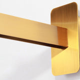 Modern Mesh Cylinder Clear Glass Gold Wall Sconce Image - 22