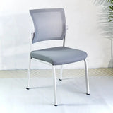Modern Mesh Metal Frame Black Ergonomic Office Chair Image - 6