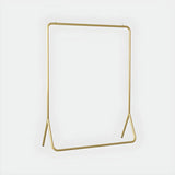 Modern Metal Gold-Black Freestanding Coat Rack Organizer Image - 22