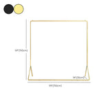 Modern Metal Gold-Black Freestanding Coat Rack Organizer Image - 34