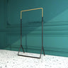 Modern Metal Gold-Black Freestanding Coat Rack Organizer Image - 4