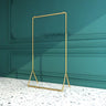 Modern Metal Gold-Black Freestanding Coat Rack Organizer Image - 5