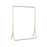 Modern Metal Gold-Black Freestanding Coat Rack Organizer Image - 9