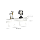 Modern Metal Gold Wall Mounted Multi Hook Coat Rack Image - 21