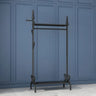 Modern Metal White Freestanding Coat Rack with Storage Image - 11