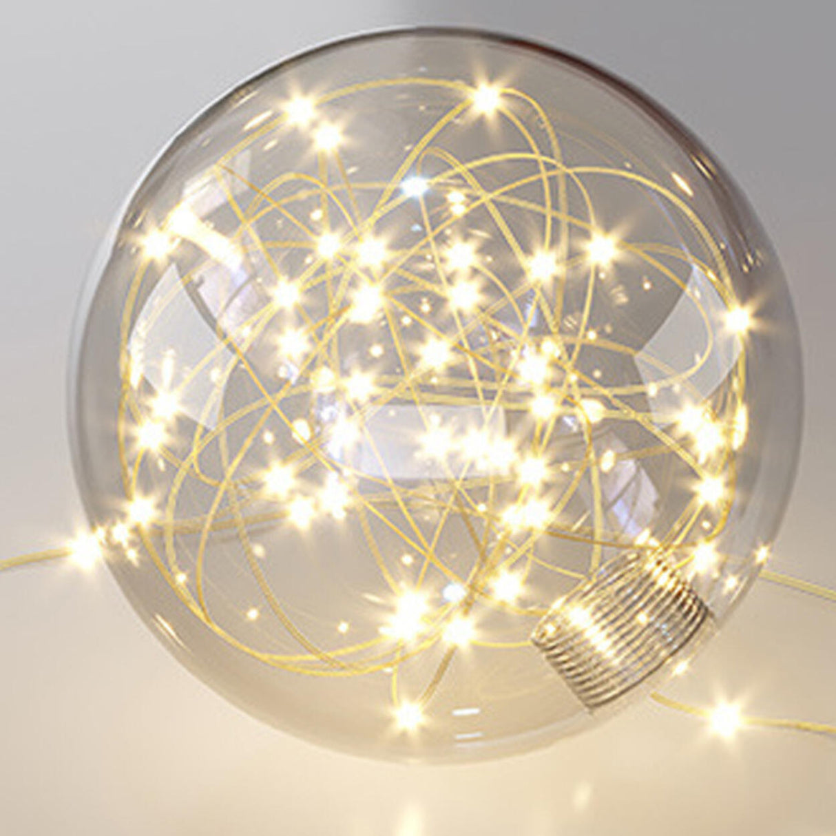 Modern Mini Orbital Gold LED Halo Pendant Chandelier Image - 12