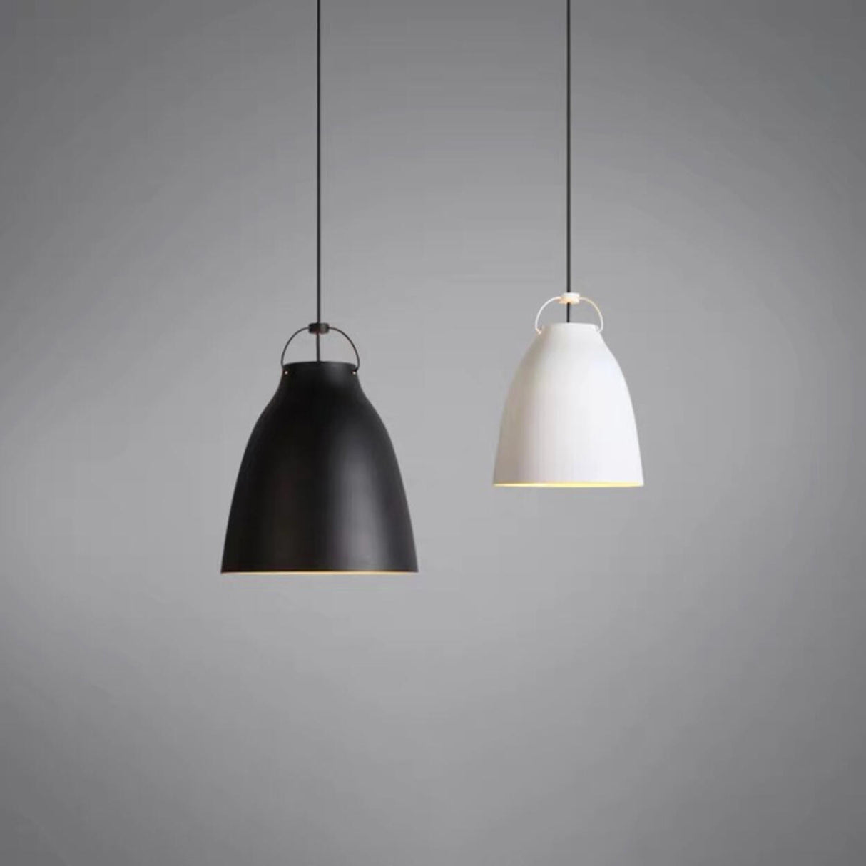 Modern Minimalist  Aluminum Dome Metal Pendant Light Image - 9