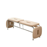 Modern Minimalist Bedroom Genuine Leather Entryway Bench Image - 14
