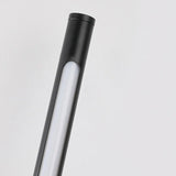 Modern Minimalist Black Vertical Wall Vanity Light Image - 10