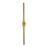 Modern Minimalist Black Vertical Wall Vanity Light Image - 6