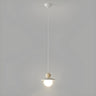 Modern Minimalist Colorful Dome Metal Pendant Light Image - 1