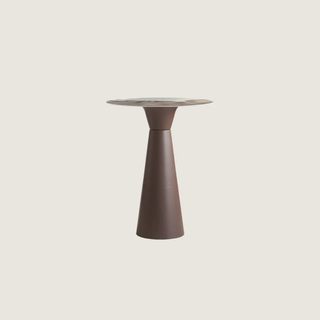 Modern Minimalist Cone-Base Bistro Bar Height Table Image - 22